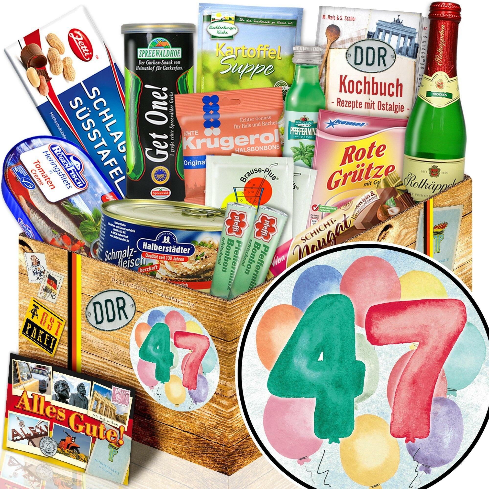 Zahl 47 - Spezialitäten Set M - Ossiladen I Ostprodukte Versand