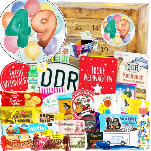 Zahl 49 - Adventskalender DDR - Ossiladen I Ostprodukte Versand
