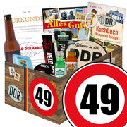 Zahl 49 - Geschenkset Ostpaket "Männer Box" - Ossiladen I Ostprodukte Versand