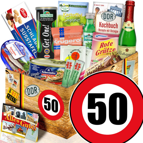 Zahl 50 - Spezialitäten Set M - Ossiladen I Ostprodukte Versand