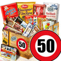 Zahl 50 - Süßigkeiten Set DDR L - Ossiladen I Ostprodukte Versand