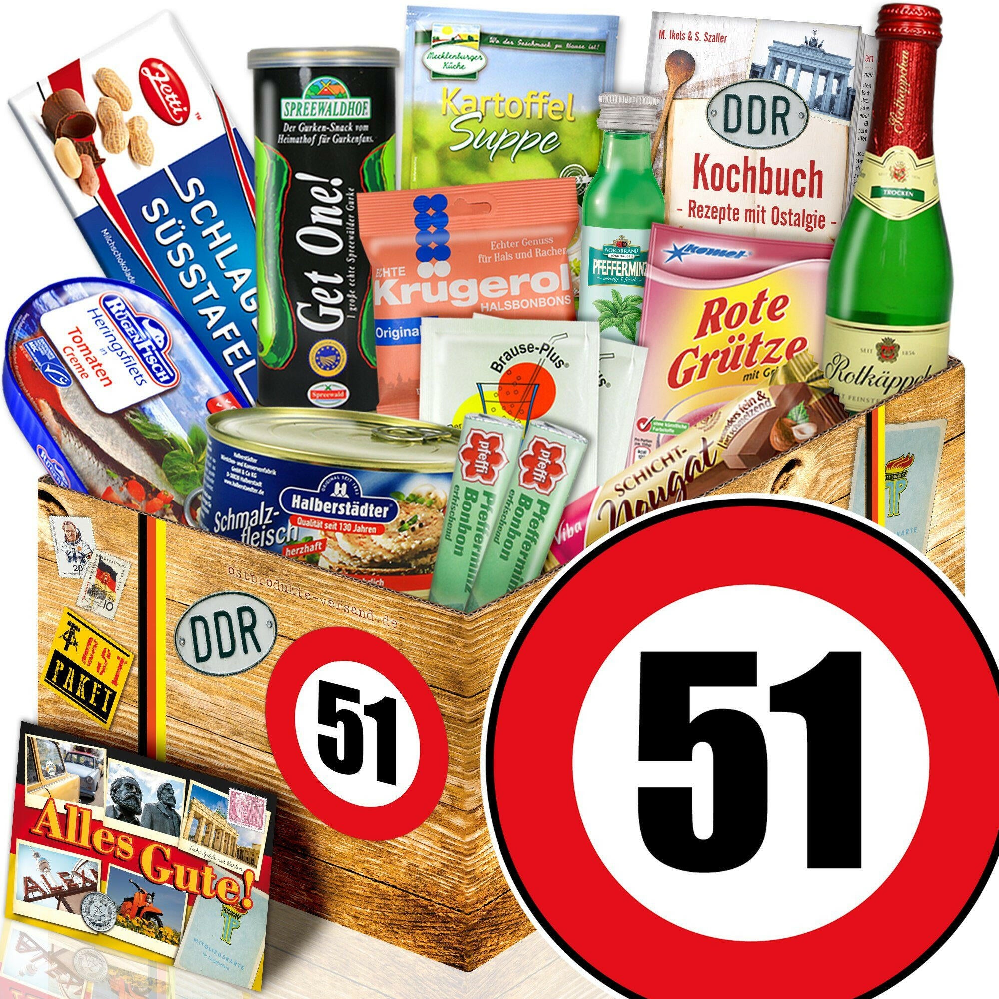 Zahl 51 - Spezialitäten Set M - Ossiladen I Ostprodukte Versand