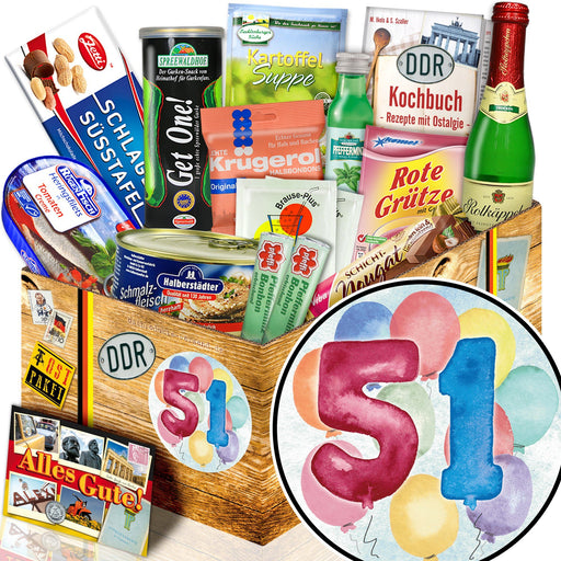 Zahl 51 - Spezialitäten Set M - Ossiladen I Ostprodukte Versand