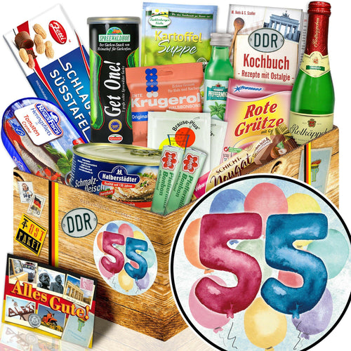 Zahl 55 - Spezialitäten Set M - Ossiladen I Ostprodukte Versand