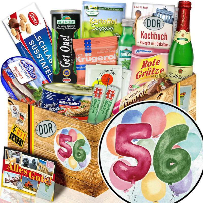 Zahl 56 - Spezialitäten Set M - Ossiladen I Ostprodukte Versand