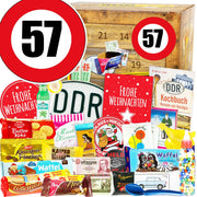 Zahl 57 - DDR Adventskalender - Ossiladen I Ostprodukte Versand
