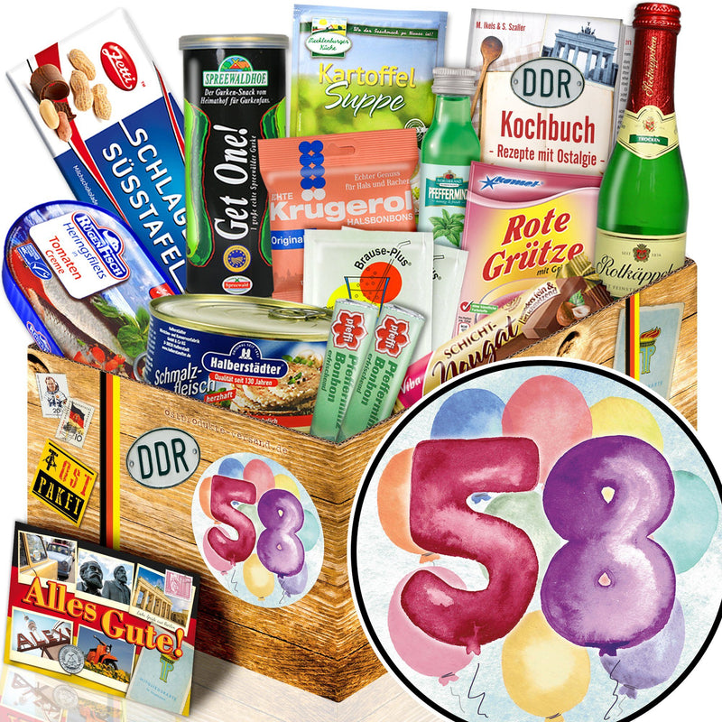 Zahl 58 - Spezialitäten Set M - Ossiladen I Ostprodukte Versand