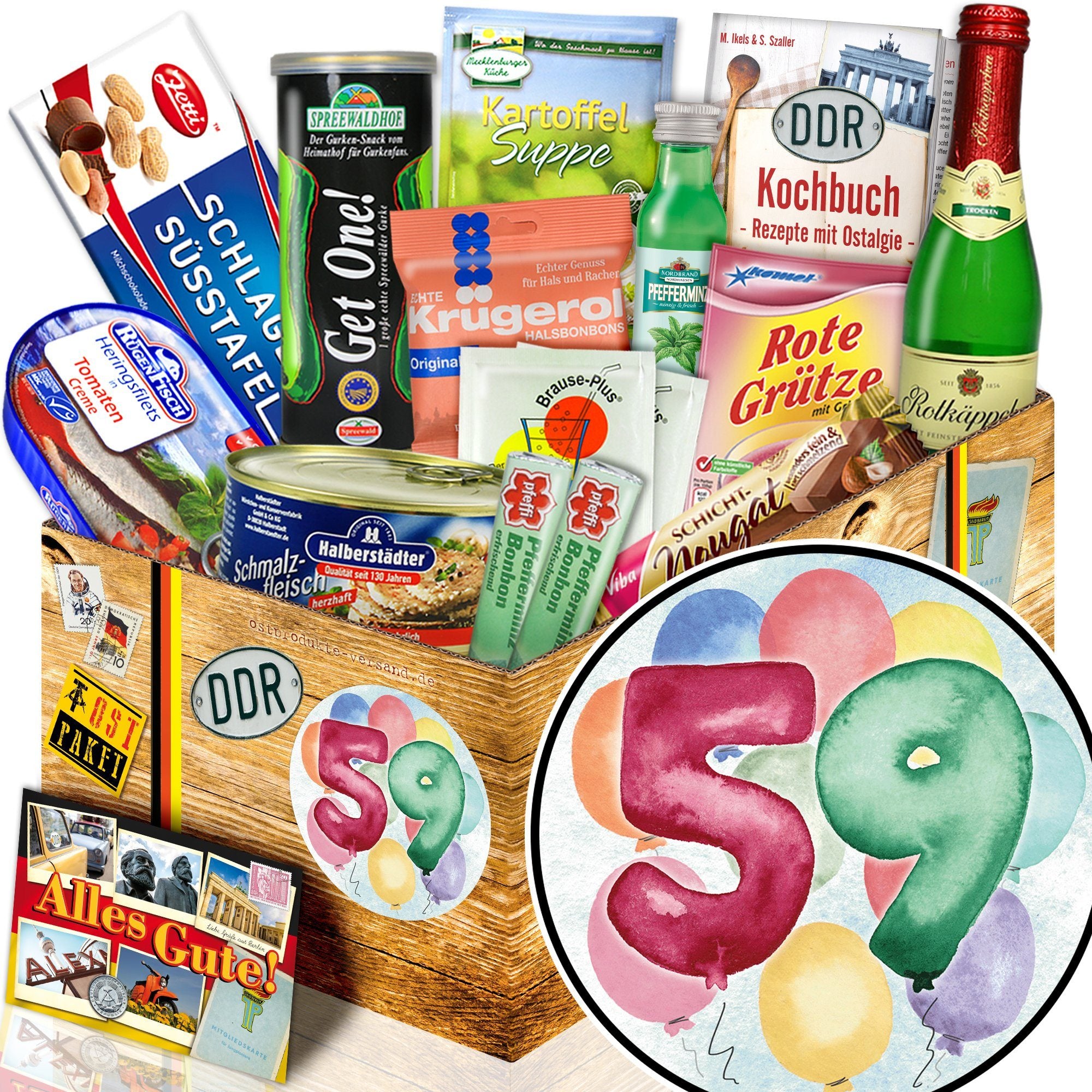 Zahl 59 - Spezialitäten Set M - Ossiladen I Ostprodukte Versand