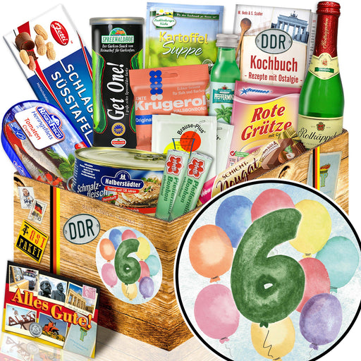 Zahl 6 - Spezialitäten Set M - Ossiladen I Ostprodukte Versand