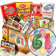 Zahl 61 - Süßigkeiten Set DDR L - Ossiladen I Ostprodukte Versand