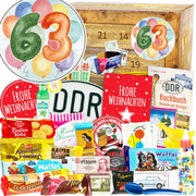 Zahl 63 - Adventskalender DDR - Ossiladen I Ostprodukte Versand