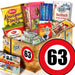 Zahl 63 - Geschenkset Ostpaket "Schokoladenbox M" - Ossiladen I Ostprodukte Versand