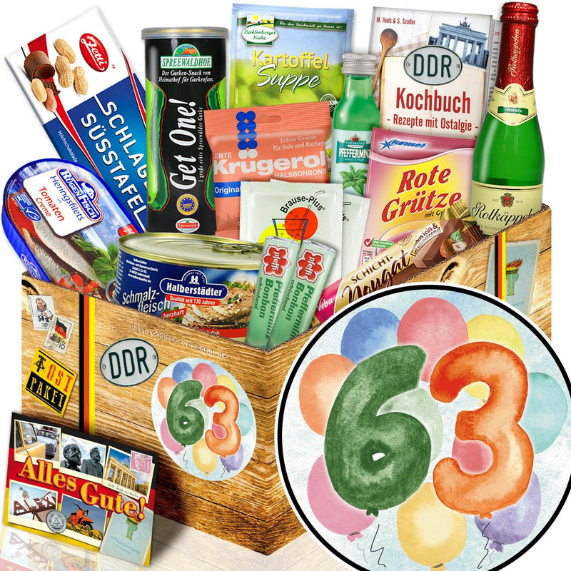 Zahl 63 - Spezialitäten Set M - Ossiladen I Ostprodukte Versand