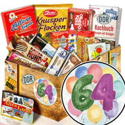 Zahl 64 - Süßigkeiten Set DDR L - Ossiladen I Ostprodukte Versand