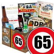 Zahl 65 - Geschenkset Ostpaket "Männer Box" - Ossiladen I Ostprodukte Versand