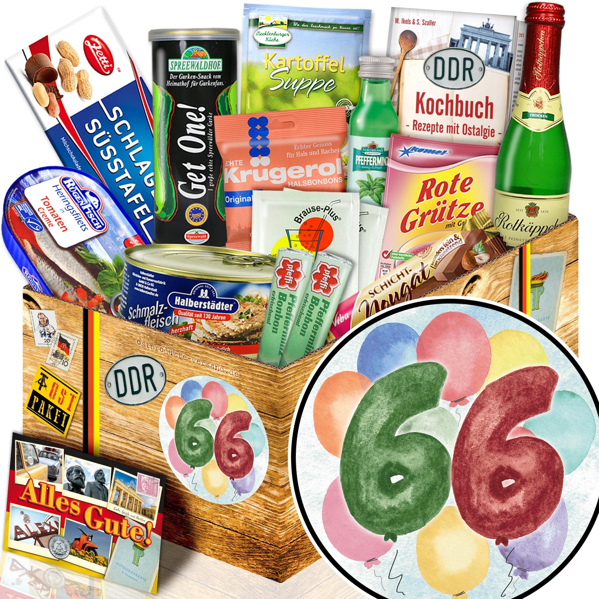 Zahl 66 - Spezialitäten Set M - Ossiladen I Ostprodukte Versand
