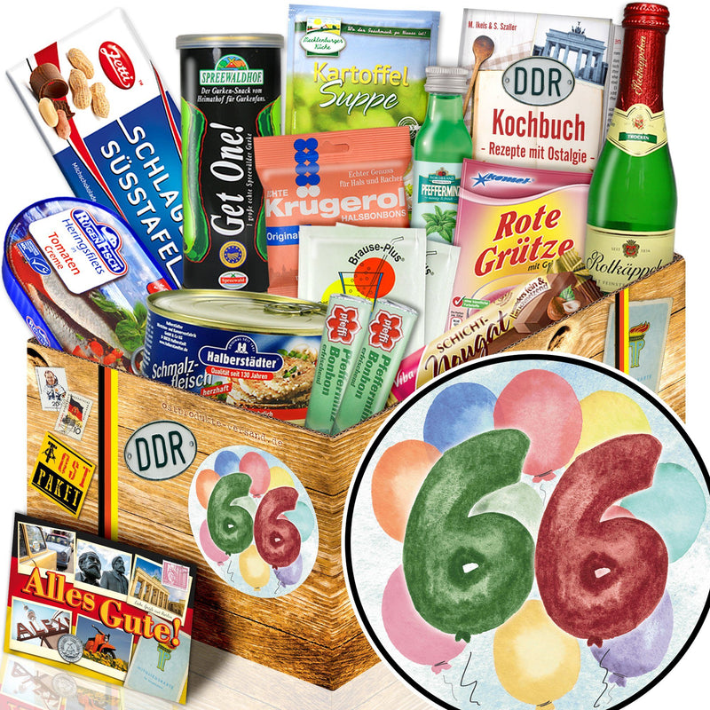 Zahl 66 - Spezialitäten Set M - Ossiladen I Ostprodukte Versand