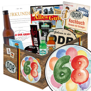 Zahl 68 - Geschenkset Ostpaket "Männer Box" - Ossiladen I Ostprodukte Versand