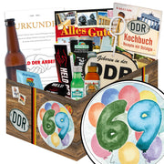 Zahl 69 - Geschenkset Ostpaket "Männer Box" - Ossiladen I Ostprodukte Versand