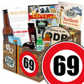 Zahl 69 - Geschenkset Ostpaket "Männer Box" - Ossiladen I Ostprodukte Versand