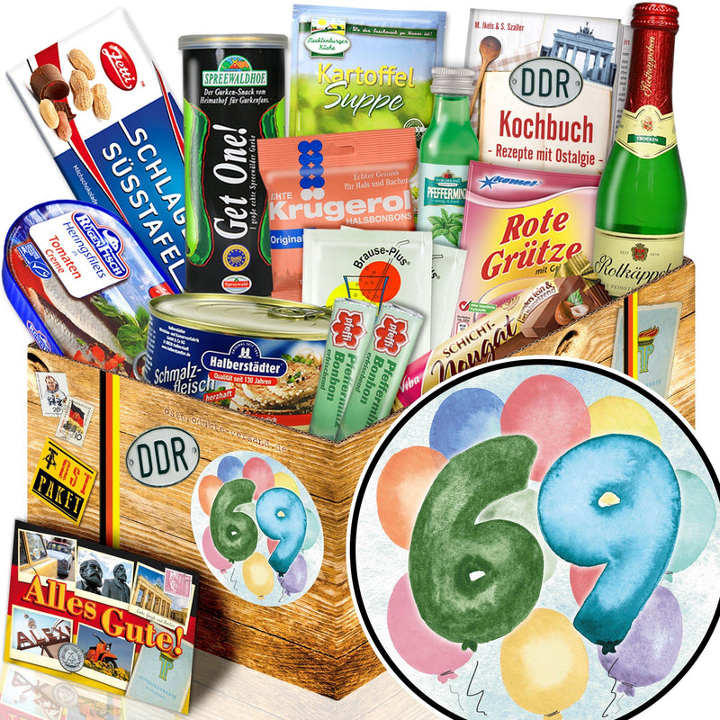 Zahl 69 - Spezialitäten Set M - Ossiladen I Ostprodukte Versand