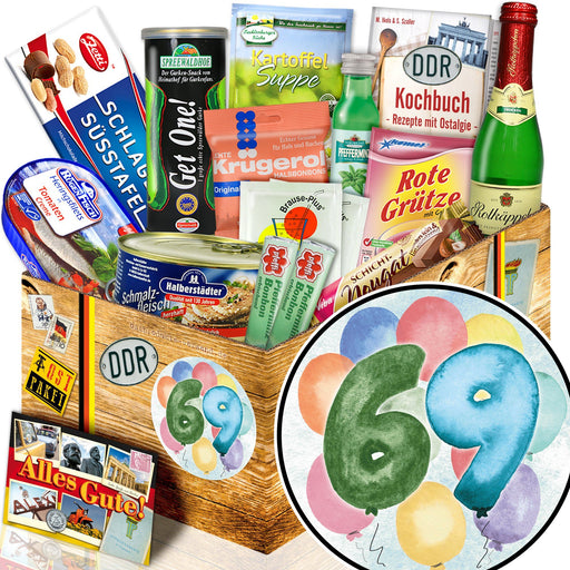 Zahl 69 - Spezialitäten Set M - Ossiladen I Ostprodukte Versand