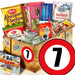 Zahl 7 - Geschenkset Ostpaket "Schokoladenbox M" - Ossiladen I Ostprodukte Versand