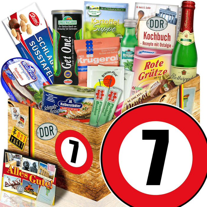 Zahl 7 - Spezialitäten Set M - Ossiladen I Ostprodukte Versand