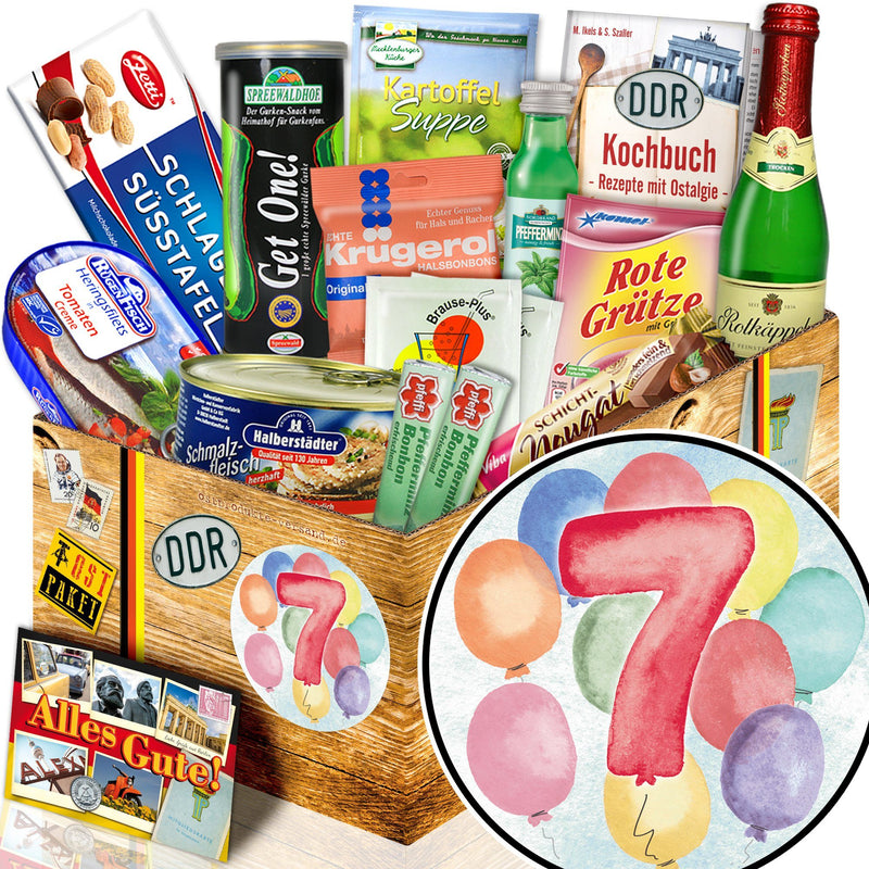 Zahl 7 - Spezialitäten Set M - Ossiladen I Ostprodukte Versand