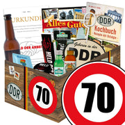 Zahl 70 - Geschenkset Ostpaket "Männer Box" - Ossiladen I Ostprodukte Versand