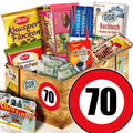 Zahl 70 - Geschenkset Ostpaket "Schokoladenbox M" - Ossiladen I Ostprodukte Versand
