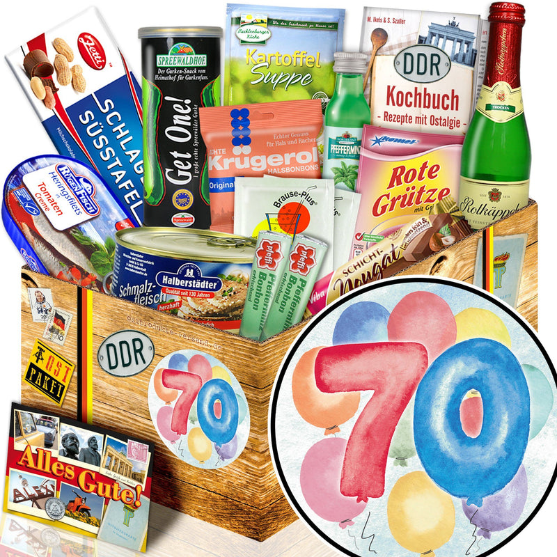 Zahl 70 - Spezialitäten Set M - Ossiladen I Ostprodukte Versand