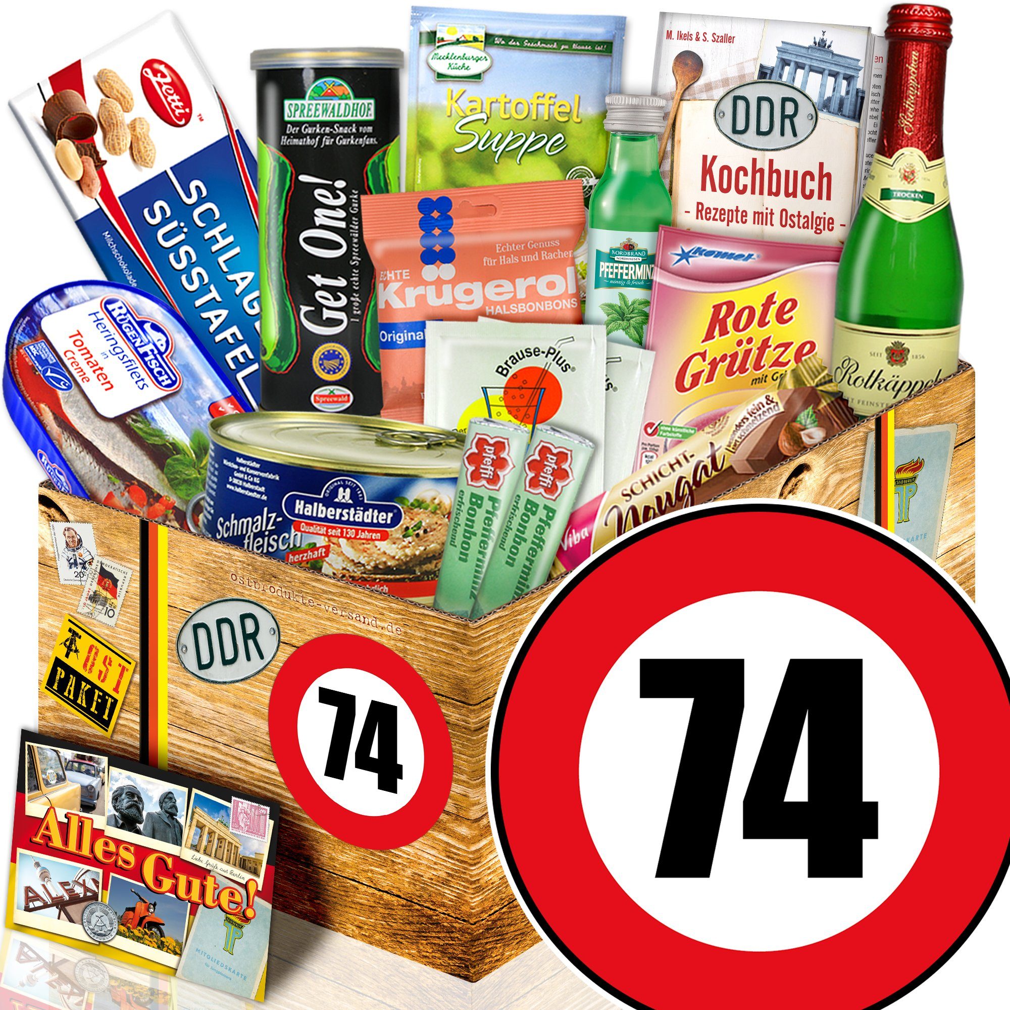 Zahl 74 - Spezialitäten Set M - Ossiladen I Ostprodukte Versand