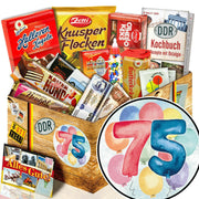 Zahl 75 - Süßigkeiten Set DDR L - Ossiladen I Ostprodukte Versand