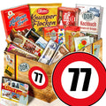 Zahl 77 - Süßigkeiten Set DDR L - Ossiladen I Ostprodukte Versand