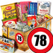 Zahl 78 - Geschenkset Ostpaket "Schokoladenbox M" - Ossiladen I Ostprodukte Versand