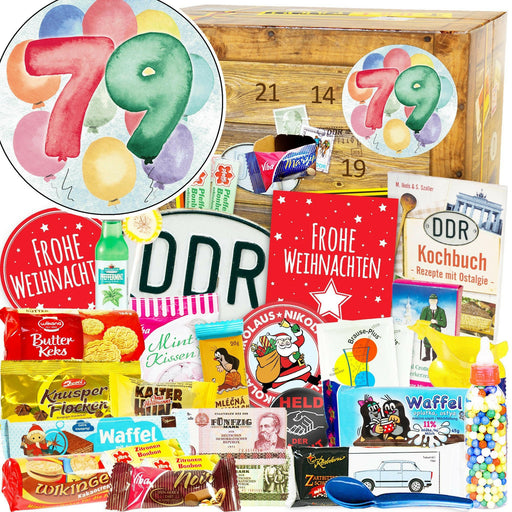 Zahl 79 - Adventskalender DDR - Ossiladen I Ostprodukte Versand