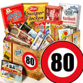 Zahl 80 - Süßigkeiten Set DDR L - Ossiladen I Ostprodukte Versand