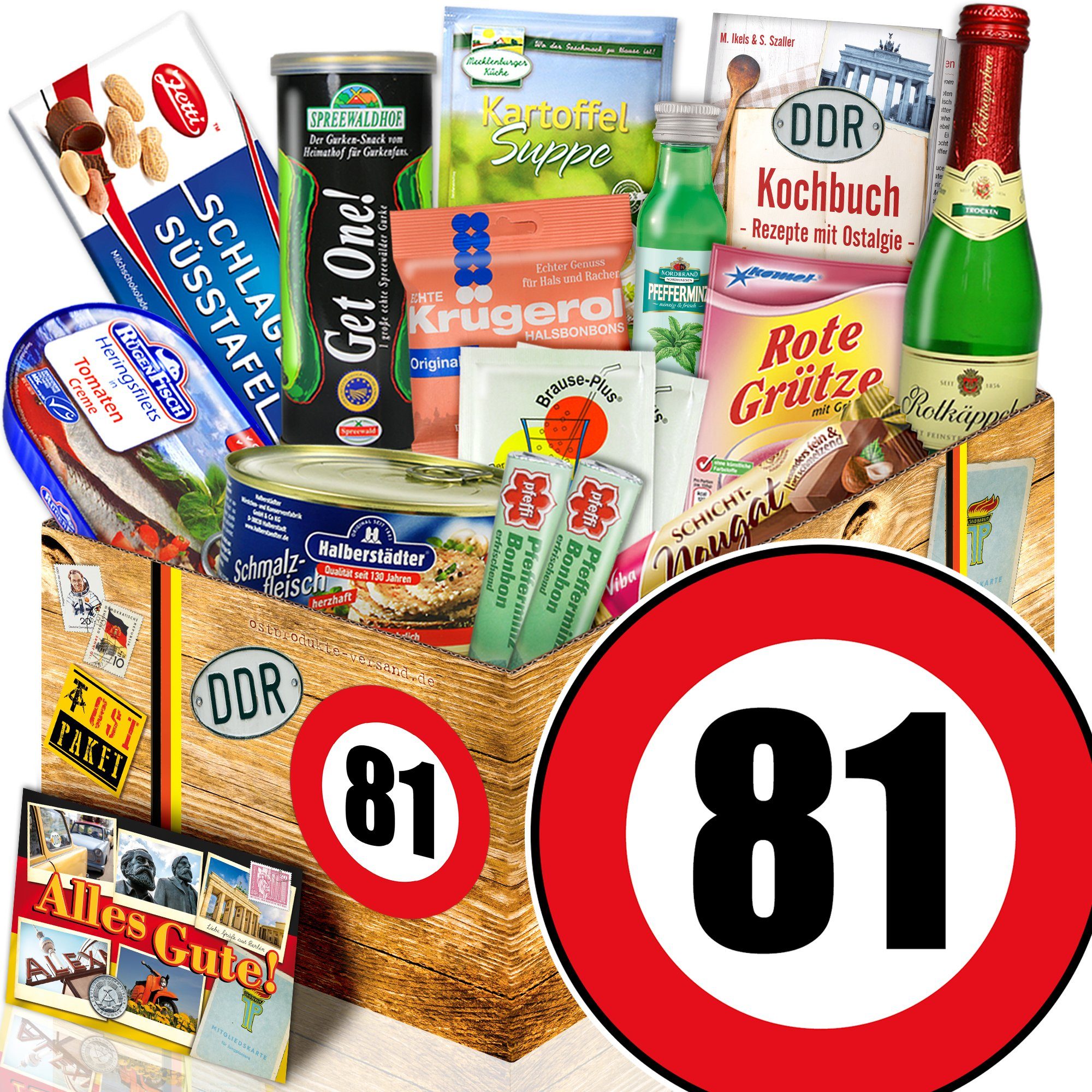 Zahl 81 - Spezialitäten Set M - Ossiladen I Ostprodukte Versand