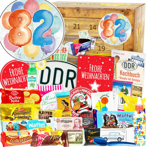 Zahl 82 - Adventskalender DDR - Ossiladen I Ostprodukte Versand