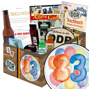Zahl 83 - Geschenkset Ostpaket "Männer Box" - Ossiladen I Ostprodukte Versand