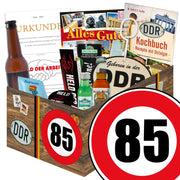 Zahl 85 - Geschenkset Ostpaket "Männer Box" - Ossiladen I Ostprodukte Versand