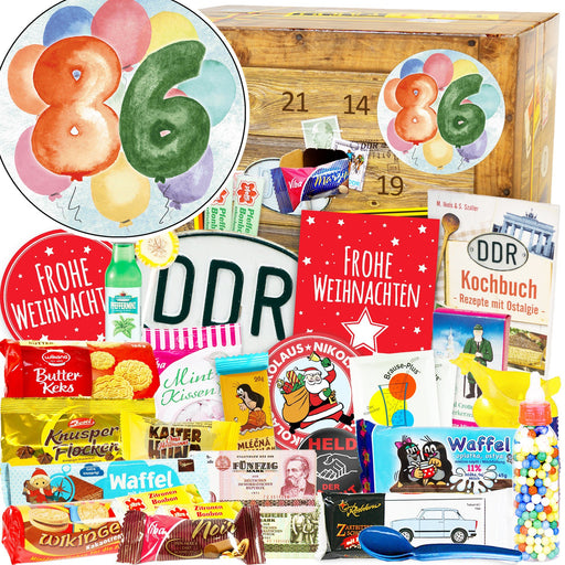 Zahl 86 - Adventskalender DDR - Ossiladen I Ostprodukte Versand
