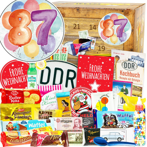 Zahl 87 - Adventskalender DDR - Ossiladen I Ostprodukte Versand