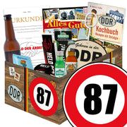 Zahl 87 - Geschenkset Ostpaket "Männer Box" - Ossiladen I Ostprodukte Versand