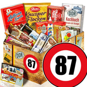Zahl 87 - Süßigkeiten Set DDR L - Ossiladen I Ostprodukte Versand