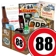 Zahl 88 - Geschenkset Ostpaket "Männer Box" - Ossiladen I Ostprodukte Versand