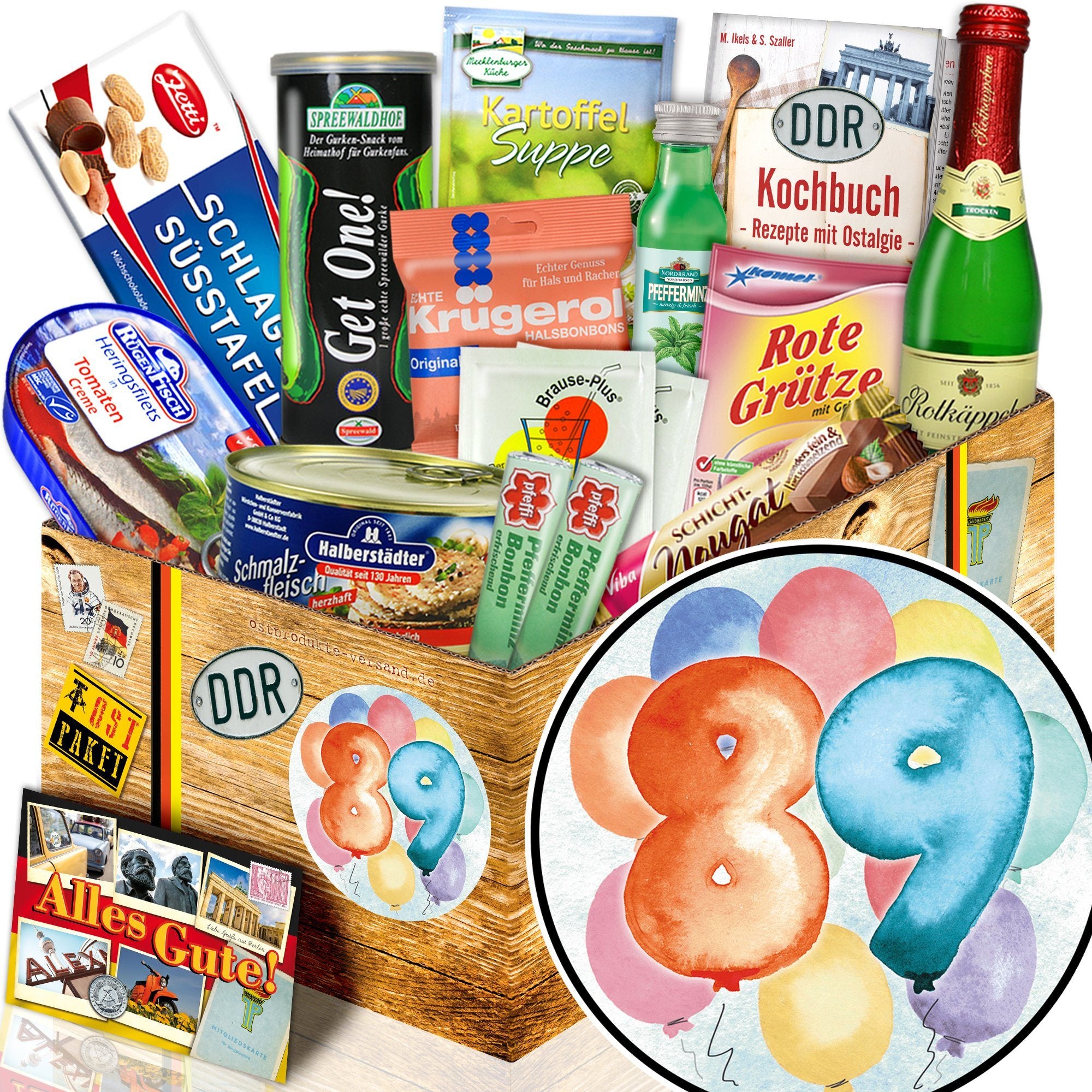 Zahl 89 - Spezialitäten Set M - Ossiladen I Ostprodukte Versand
