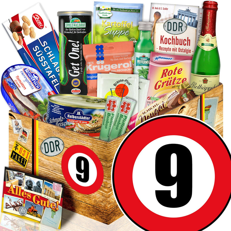 Zahl 9 - Spezialitäten Set M - Ossiladen I Ostprodukte Versand