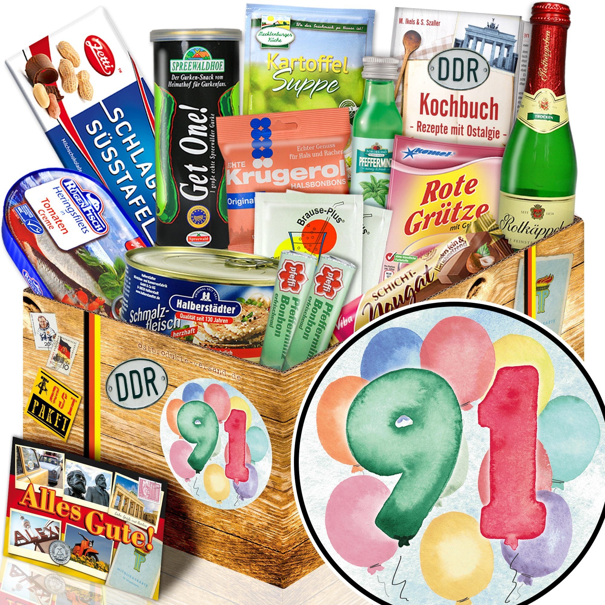 Zahl 91 - Spezialitäten Set M - Ossiladen I Ostprodukte Versand